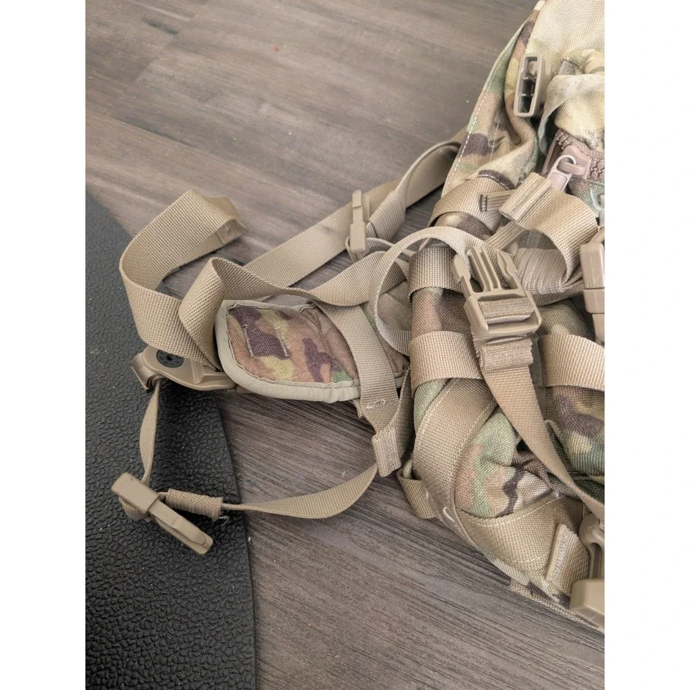 US Army OCP Multicam MOLLE Assault Pack w/ ID Window Straps Military Surplus
